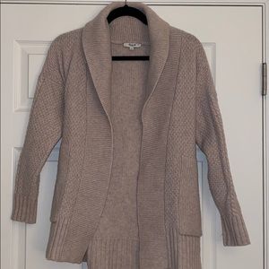 Madewell sweater with tie